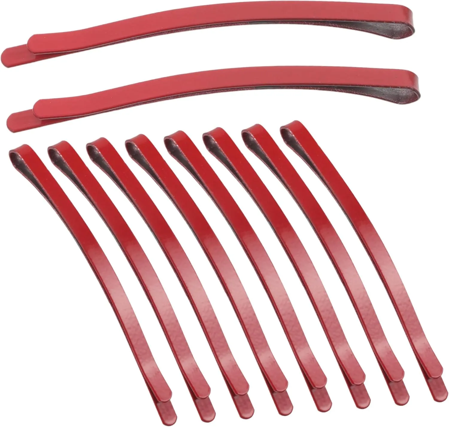 10pcs Red Cosplay Hair Clips for Cartoon Inspired Lightweight Snap Hairpins for Roleplay and Daily Wear Durable Accessories for Themed Parties and Creative Activities