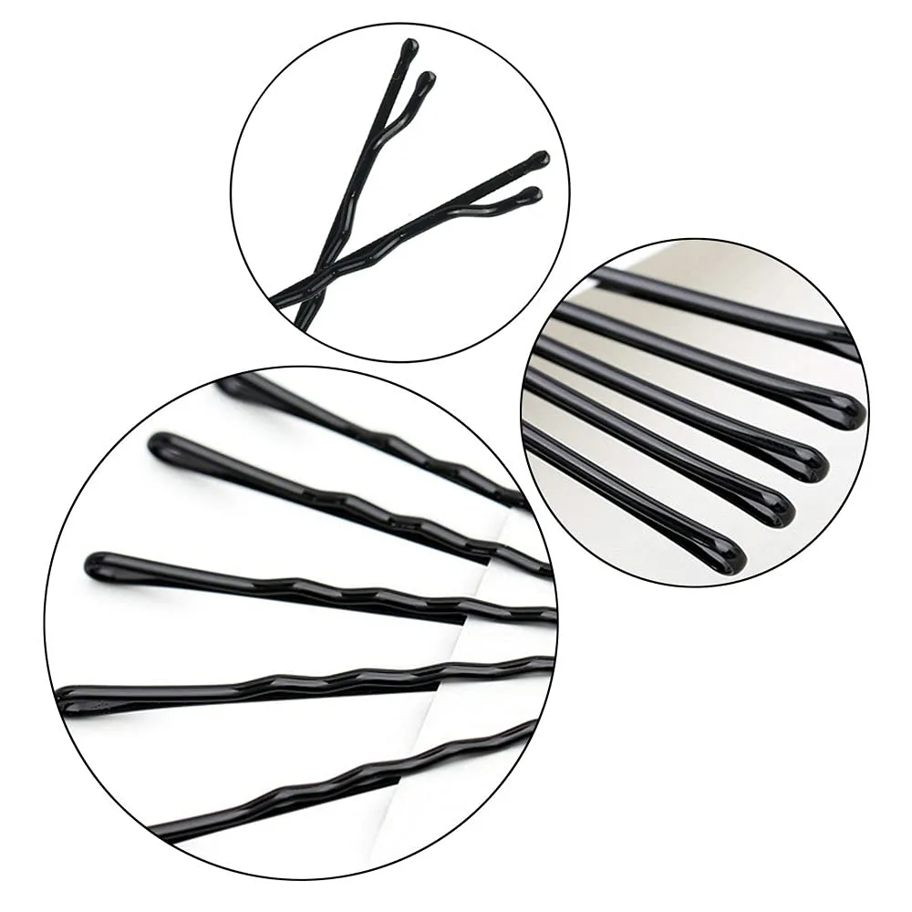 330 Pcs 2.2 Inch Black Bobby Pins, Set of Hairpins with Box, Premium Hair Pins for Kids, Girls and Women, Great for All Hair Types