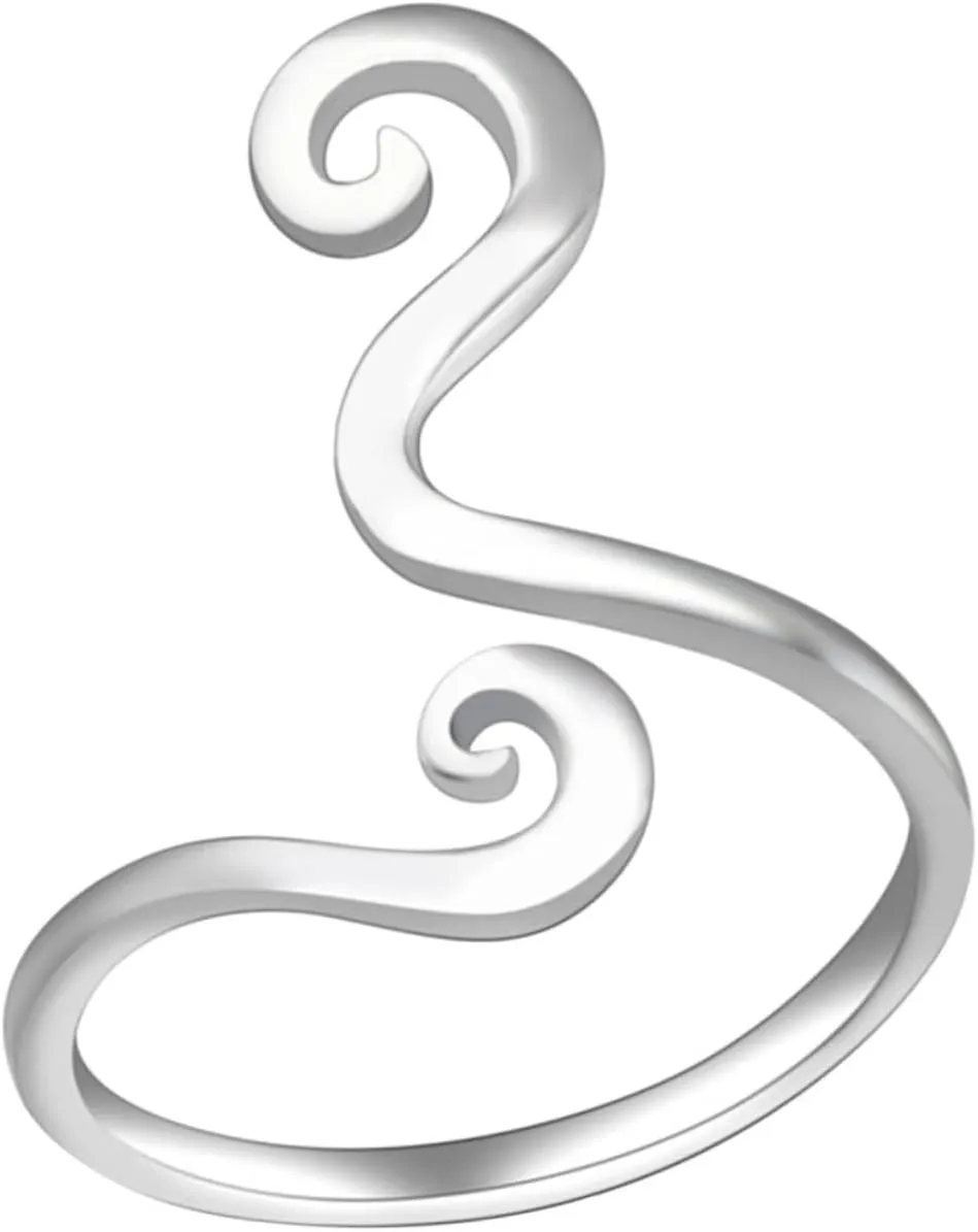 Adjustable Toe Ring for Knuckle Ring Unique Open Design Foot Jewelry for Summer Beach Wear for Sandals and Casual Outfits