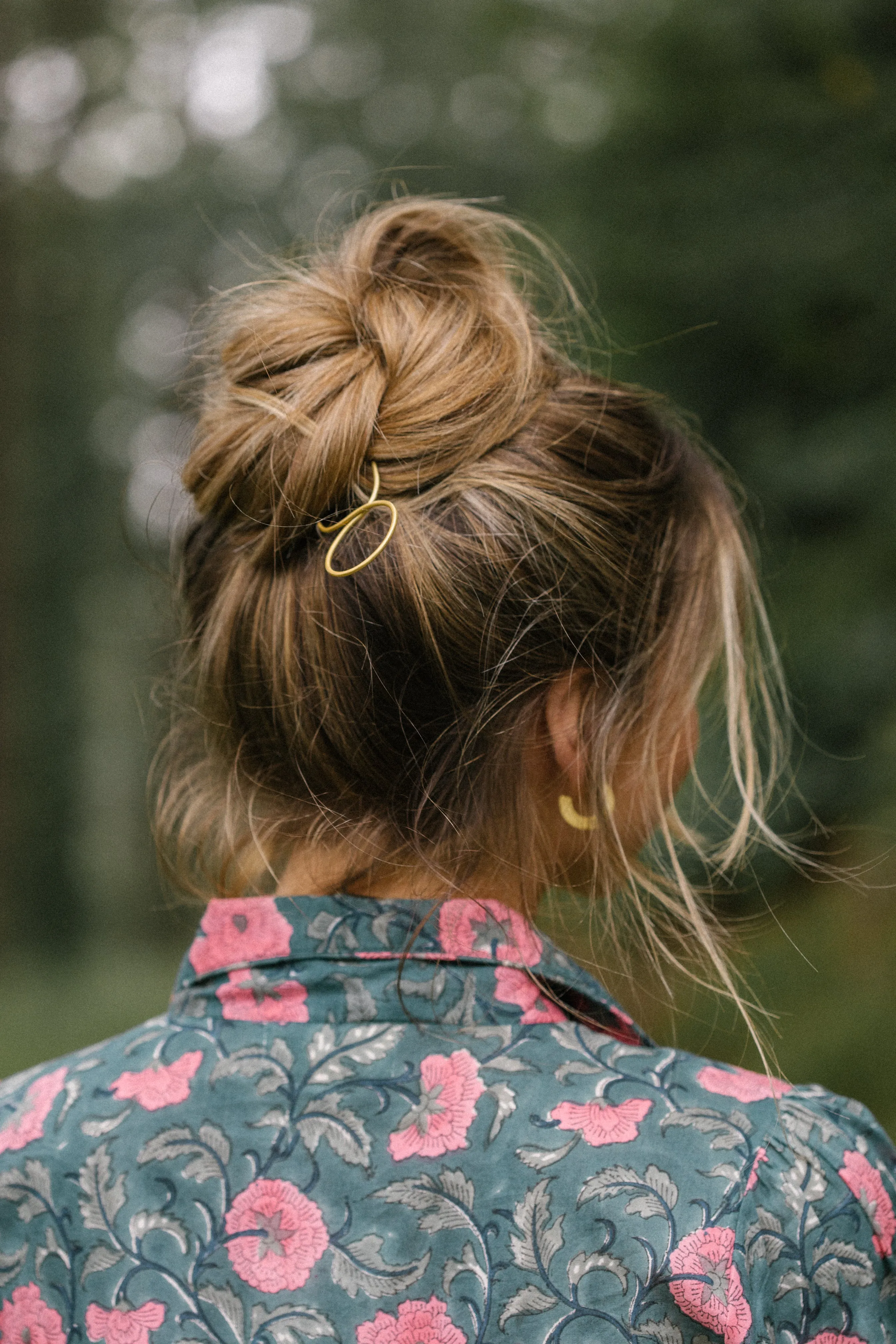 Bella Hair Pin - Wavy