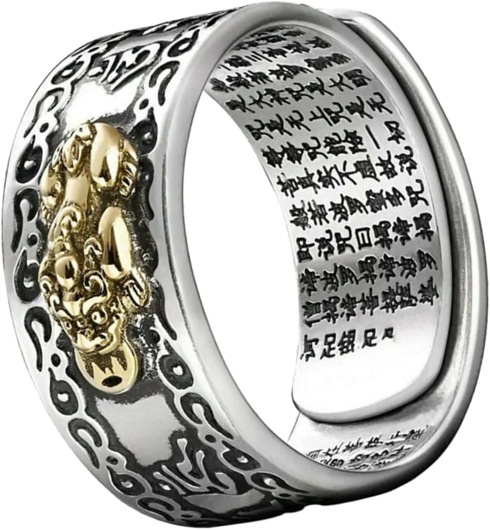 BESPORTBLE Adjustable Alloy Male Finger Ring Unique Decorative Ring with Creative Design for Stylish Men for Comfortable Wear Durable Craftsmanship