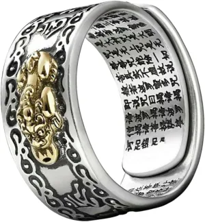 BESPORTBLE Adjustable Alloy Male Finger Ring Unique Decorative Ring with Creative Design for Stylish Men for Comfortable Wear Durable Craftsmanship