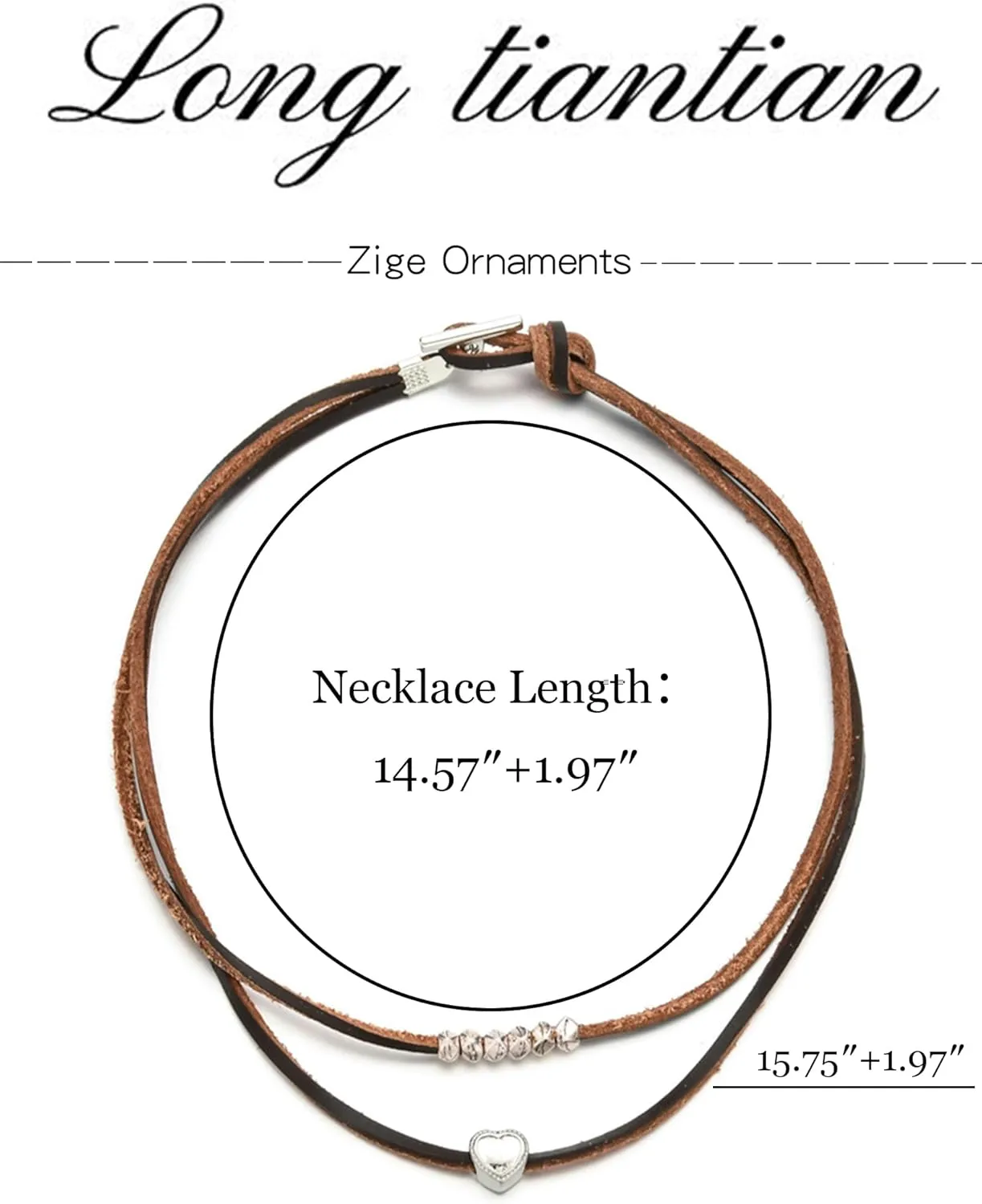 Boho Necklaces for Women Country Concert Outfits Nashville Western Outfit for Women Choker Necklaces Long Leather Necklace Western Dress Jewelry Country Cowgirl Accessories Gifts
