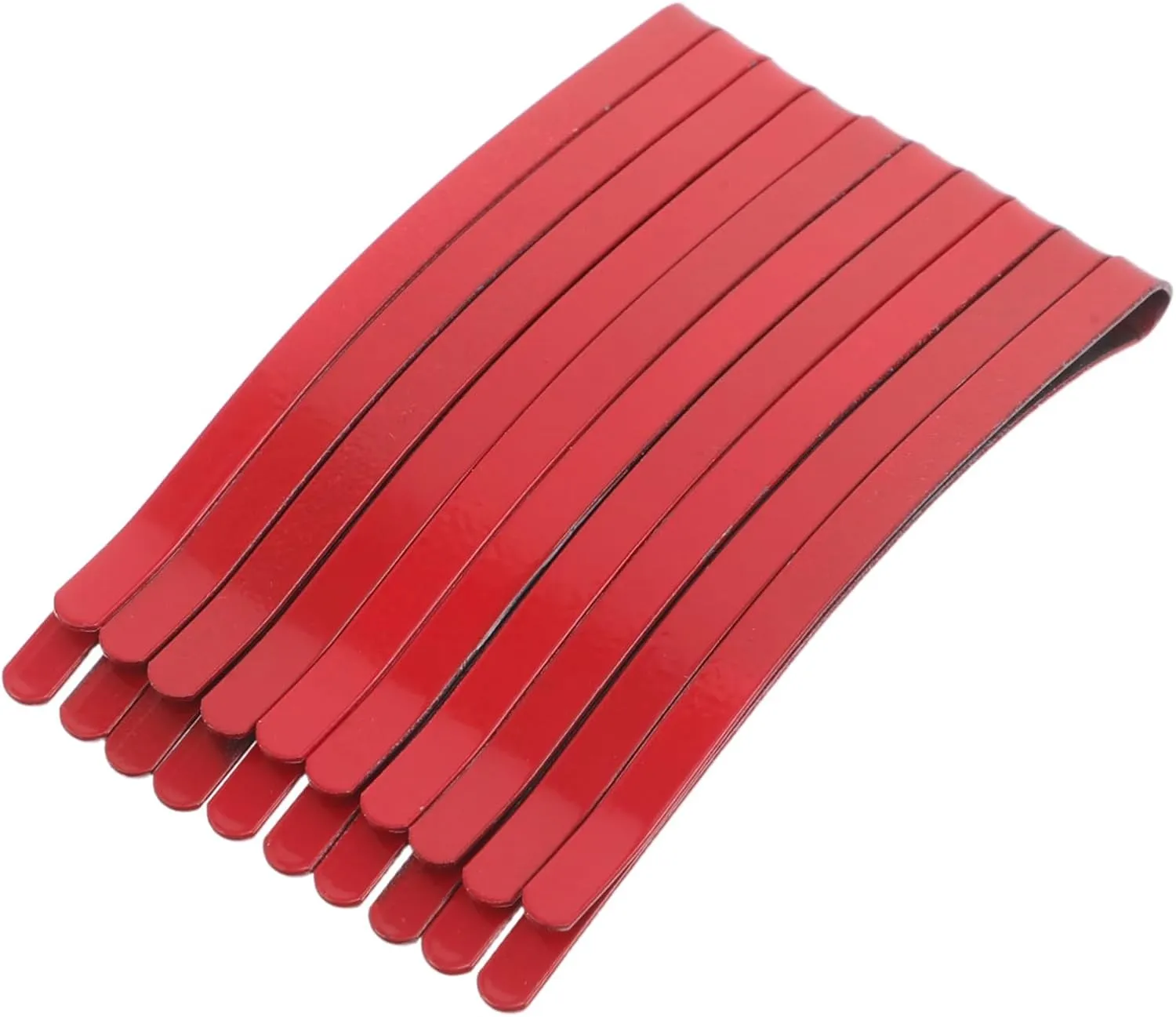 CLISPEED 10pcs Cute Red Cartoon Hair Clips Lightweight Metal Bobby Pins for Comfortable Snap Clips for Cosplay Parties and Dress Up Events