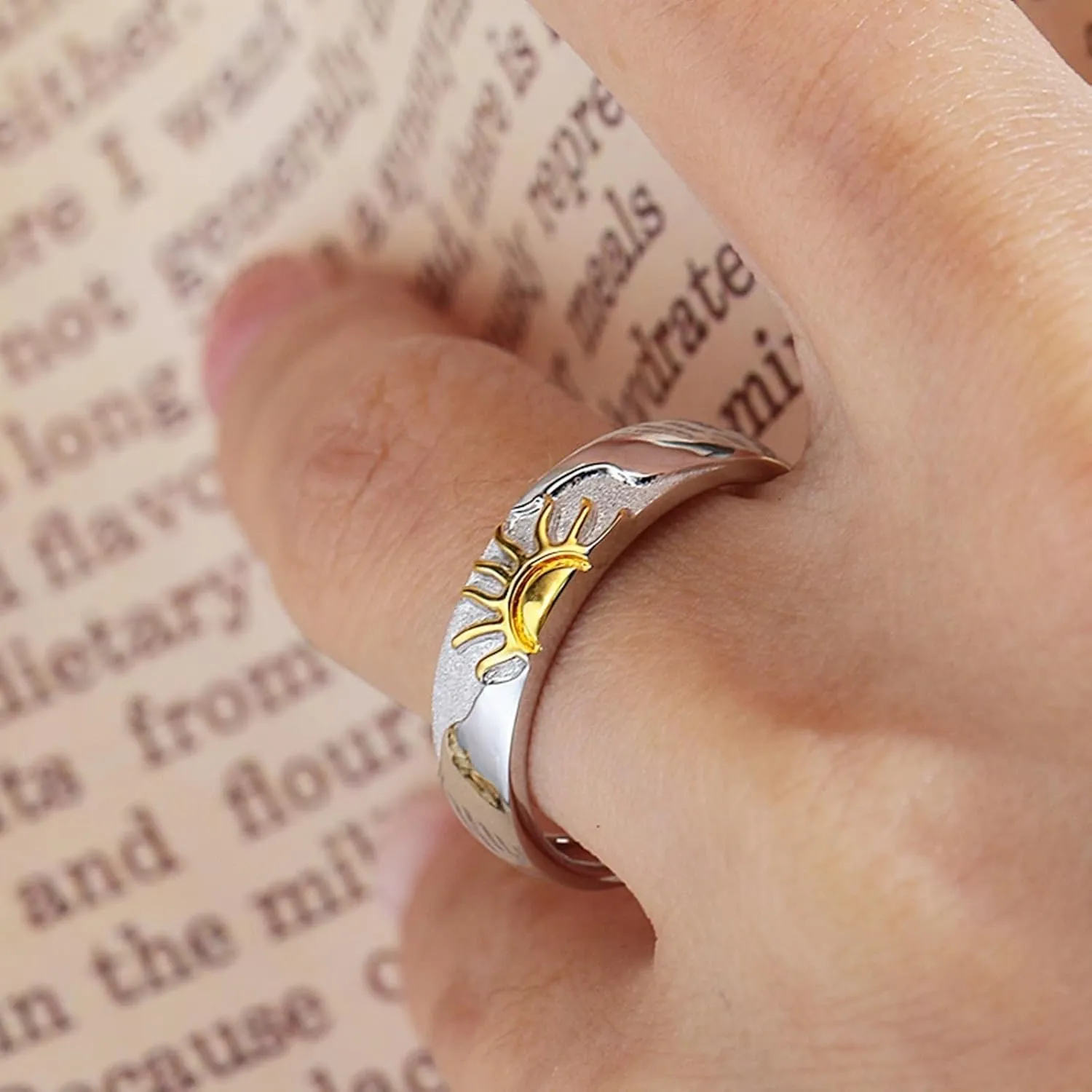 Couple Rings, Silver Wedding Bands for Women Men Engagement Promise Rings for Her Couples Ring Male Promise Ring