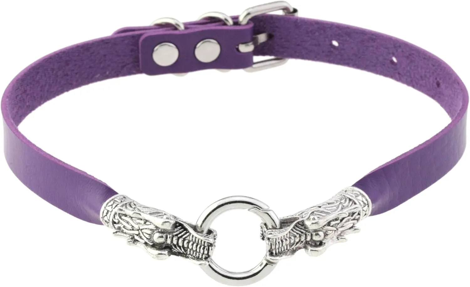 eYLun Women Leather Choker Necklaces Punk Collar Choker Vintage Goth Choker Necklace