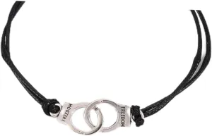 Fashionable Women's Woven Bracelet Leather Wrist Chain Adjustable Handmade Bracelets for Couples Black