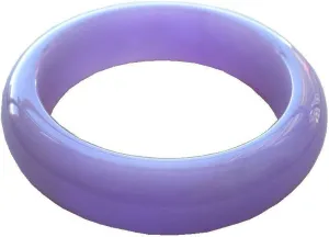 Genuine Jade Bangle Bracelet for Women 100% A-grade Violet Ice Transparent Luxurious and Gorgeous Jadeite Bangle
