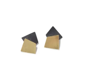 Geometric Overlapping Earrings