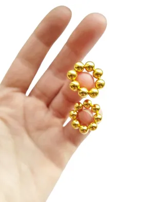 Gold Magnetic Nipple Rings Nipple noose Non Pierrcing Nipple Rings