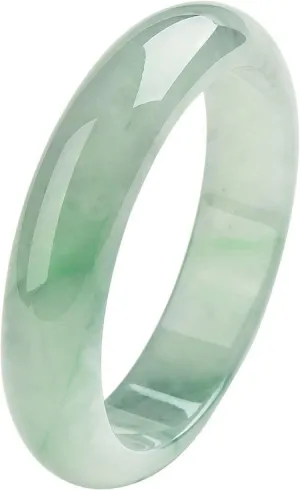 Jade Bangle for Women, Natural A Grade Jade Bracelet, Minimalist Gift Jewelry, Everyday Elegance for Her