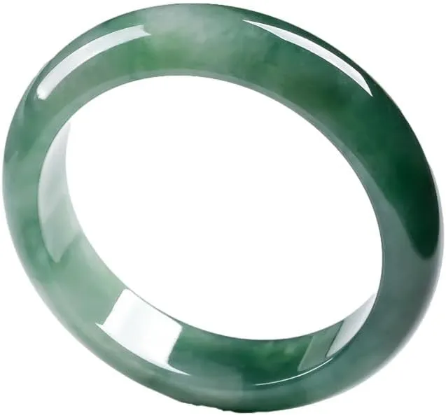 Jade Bracelet for Women Jade Bangle Bracelets with Box Good Luck Bangle Wedding Mother's Day Gift