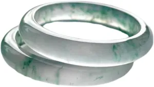 Jade Bracelet for Women Jade Bangle Bracelets with Box Good Luck Bangle Wedding Mother's Day Gift