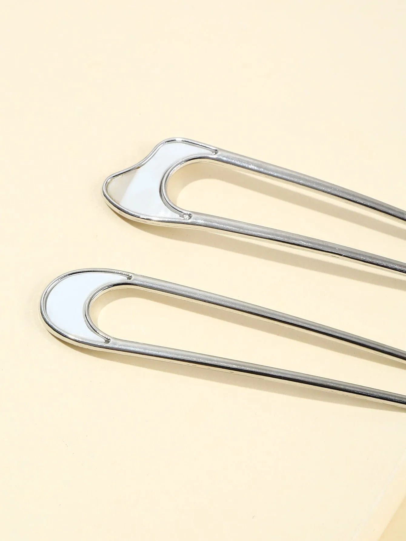 KRISTEN Hair Pins | Silver Moonstone