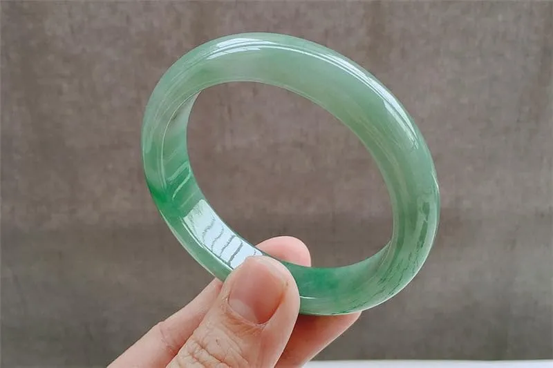 Luxury Jade Bracelet for Women, Authentic A Grade Jadeite Bangle, Timeless Gift for Anniversary Wedding Party
