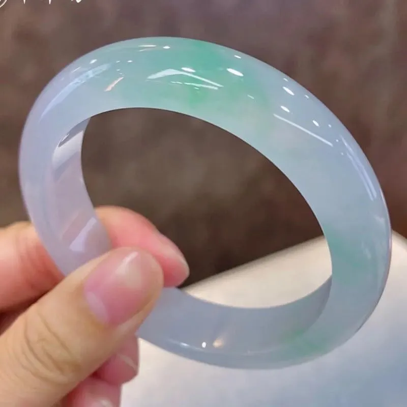 Luxury Jade Bracelet for Women, Authentic A Grade Jadeite Bangle, Timeless Gift for Anniversary Wedding Party