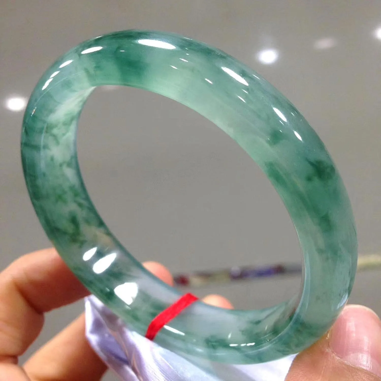 Luxury Jade Bracelet for Women, Authentic A Grade Jadeite Bangle, Timeless Gift for Anniversary Wedding Party
