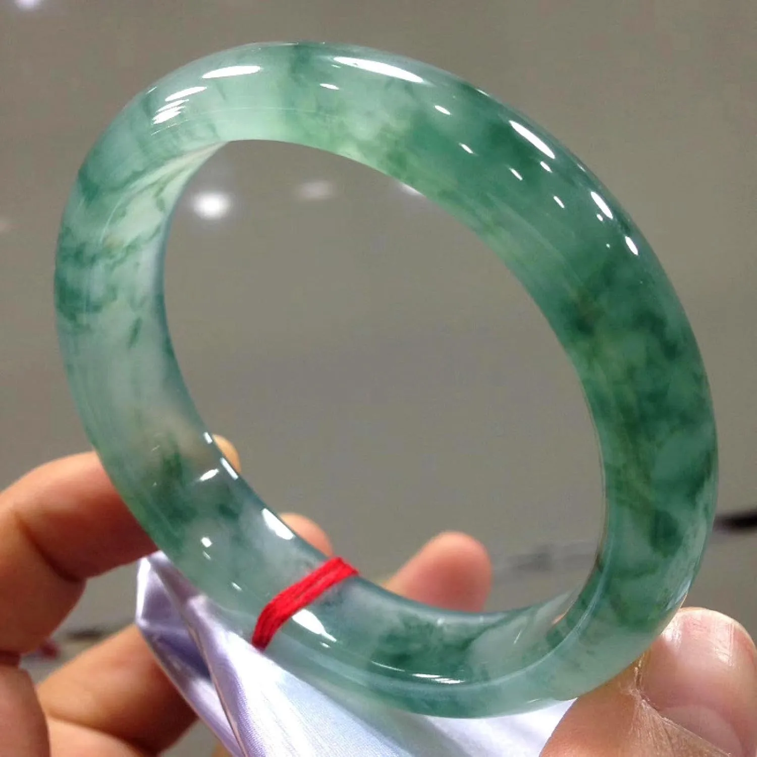 Luxury Jade Bracelet for Women, Authentic A Grade Jadeite Bangle, Timeless Gift for Anniversary Wedding Party