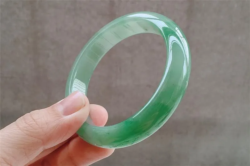 Luxury Jade Bracelet for Women, Authentic A Grade Jadeite Bangle, Timeless Gift for Anniversary Wedding Party