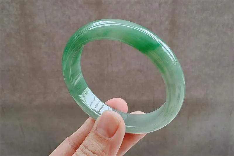Luxury Jade Bracelet for Women, Authentic A Grade Jadeite Bangle, Timeless Gift for Anniversary Wedding Party