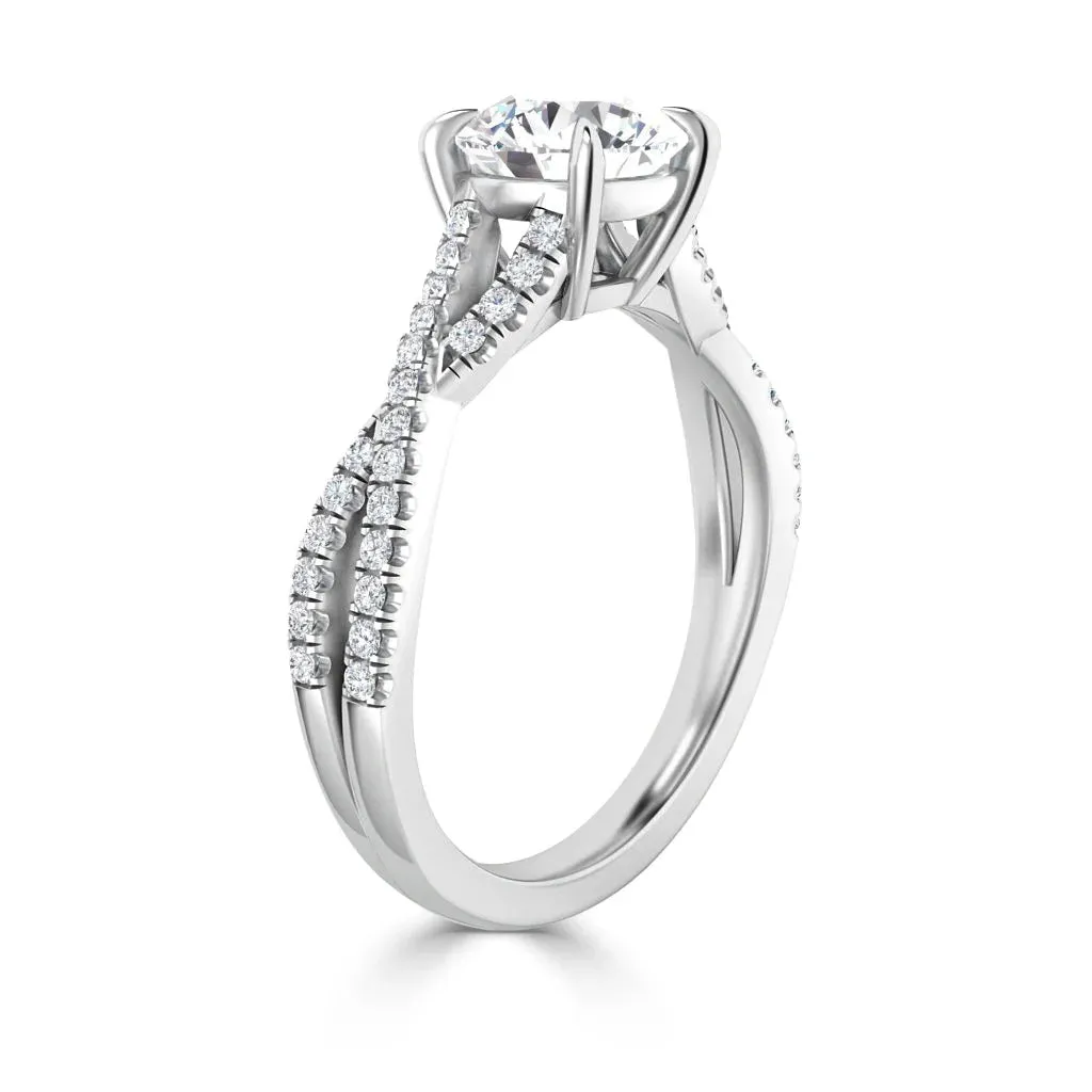 Madeleine - 18ct White Gold - Round