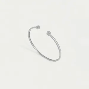 Mirabeau Pavé Open Bangle Bracelet