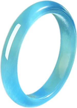 Natural Blue Cat Eyes Gemstone Bangle, Jade Bangle Bracelet for Women Chinese Style Good Luck Gifts