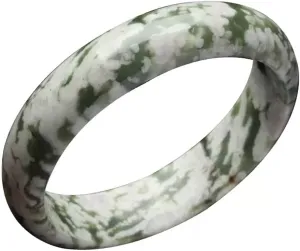 Natural Hetian Colorful Jade Bracelet White Green Bracelet 58-62mm Fengshui Fashion Jade Bangle bracelet For Women Genuine