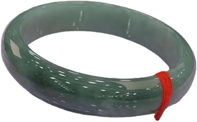 Natural Jade Bracelet for Women, Premium A Grade Jade Bangle, Elegant Gift for Wife Mom, Wellness Jewelry