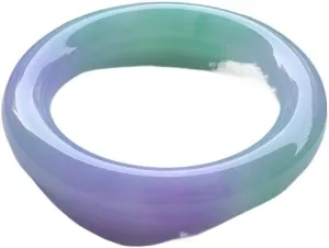 Natural Jade Bracelet for Women, Premium A Grade Jade Bangle, Elegant Gift for Wife Mom, Wellness Jewelry