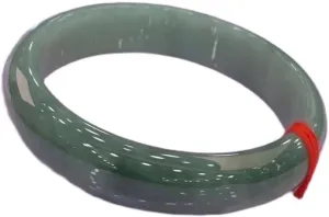 Natural Jade Bracelet for Women, Premium A Grade Jade Bangle, Elegant Gift for Wife Mom, Wellness Jewelry