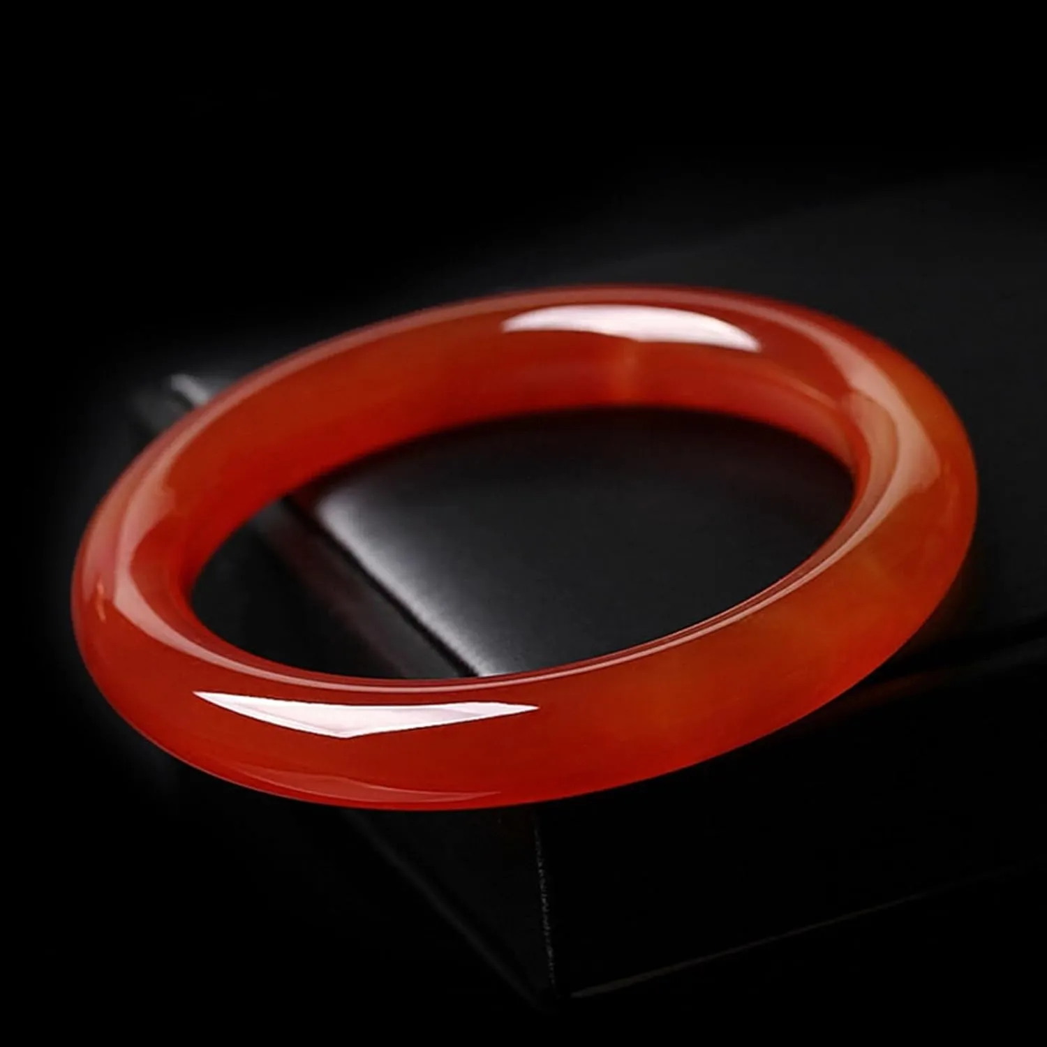 Natural red Gemstone Jade Bangle Bracelet for Women Chinese Red passion and love Positive Energy Good Luck Bracelet
