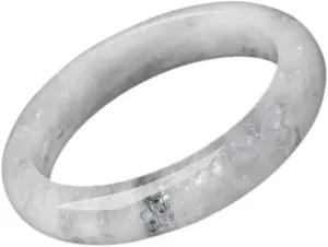 Natural White Ghost Bracelet Acestro Crystal Bracelet 58-62mm Fengshui Fashion Jade Bangle bracelet For Women Genuine