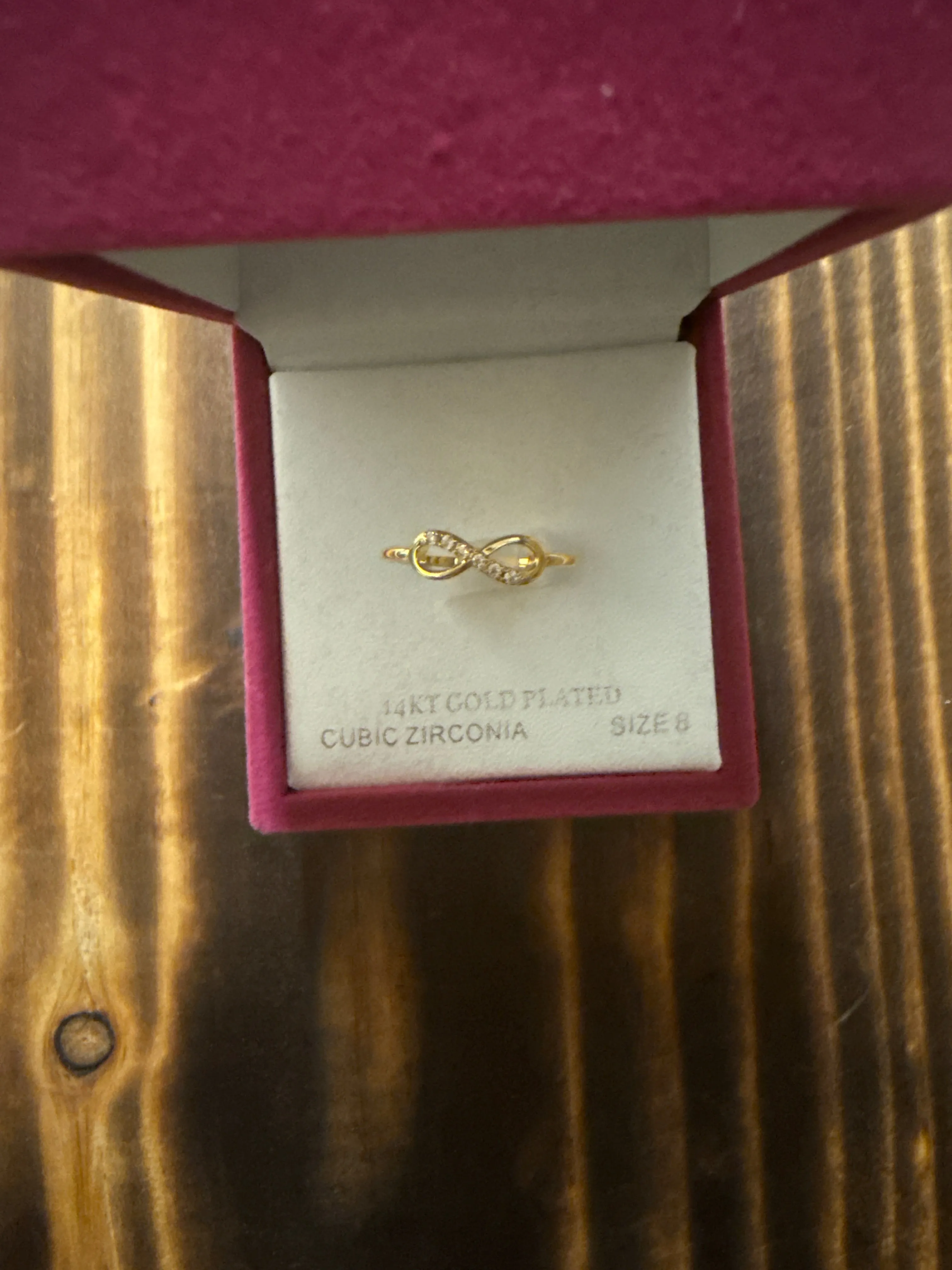 Sparkle Allure Infinity Symbol Ring