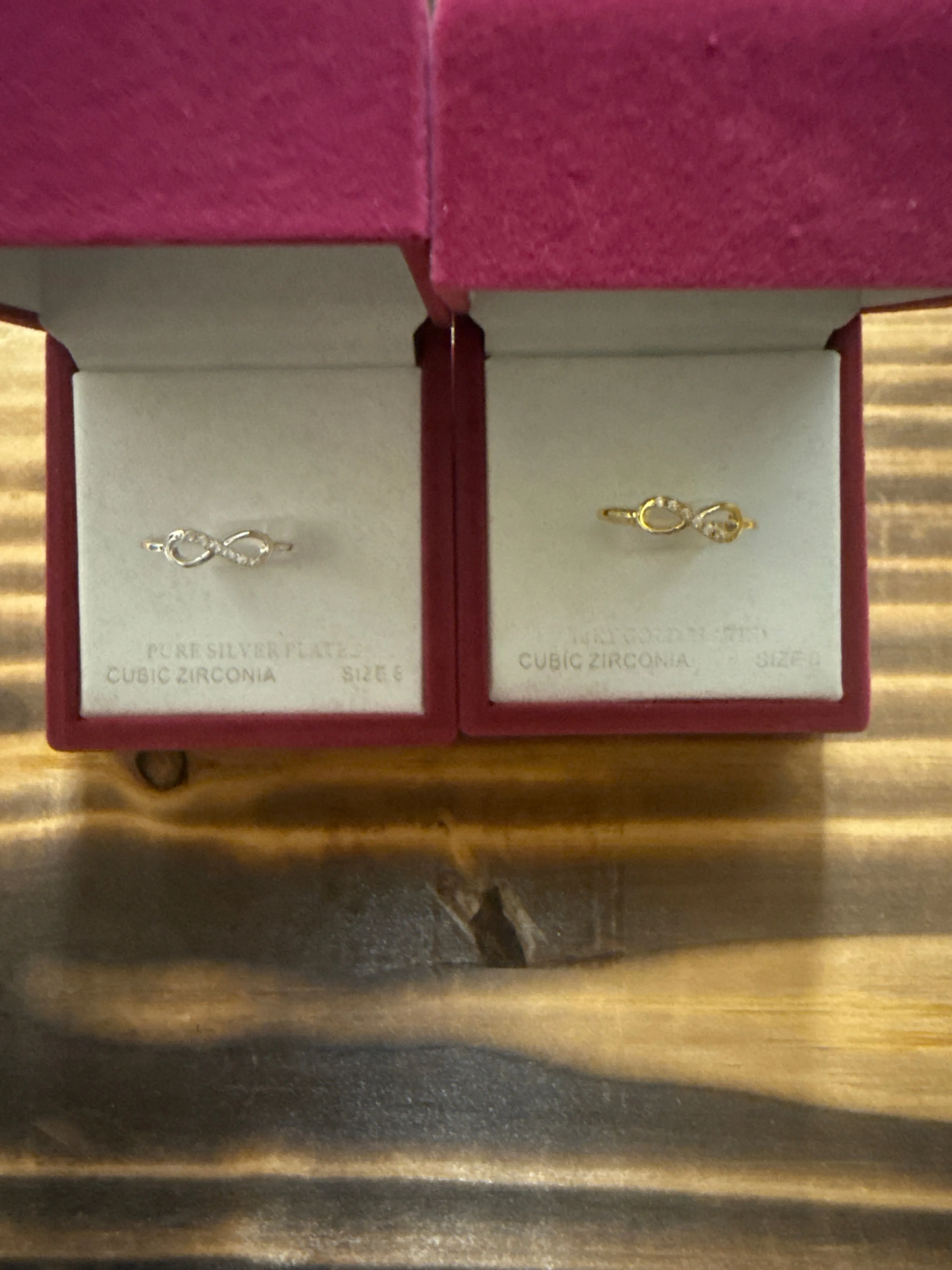Sparkle Allure Infinity Symbol Ring