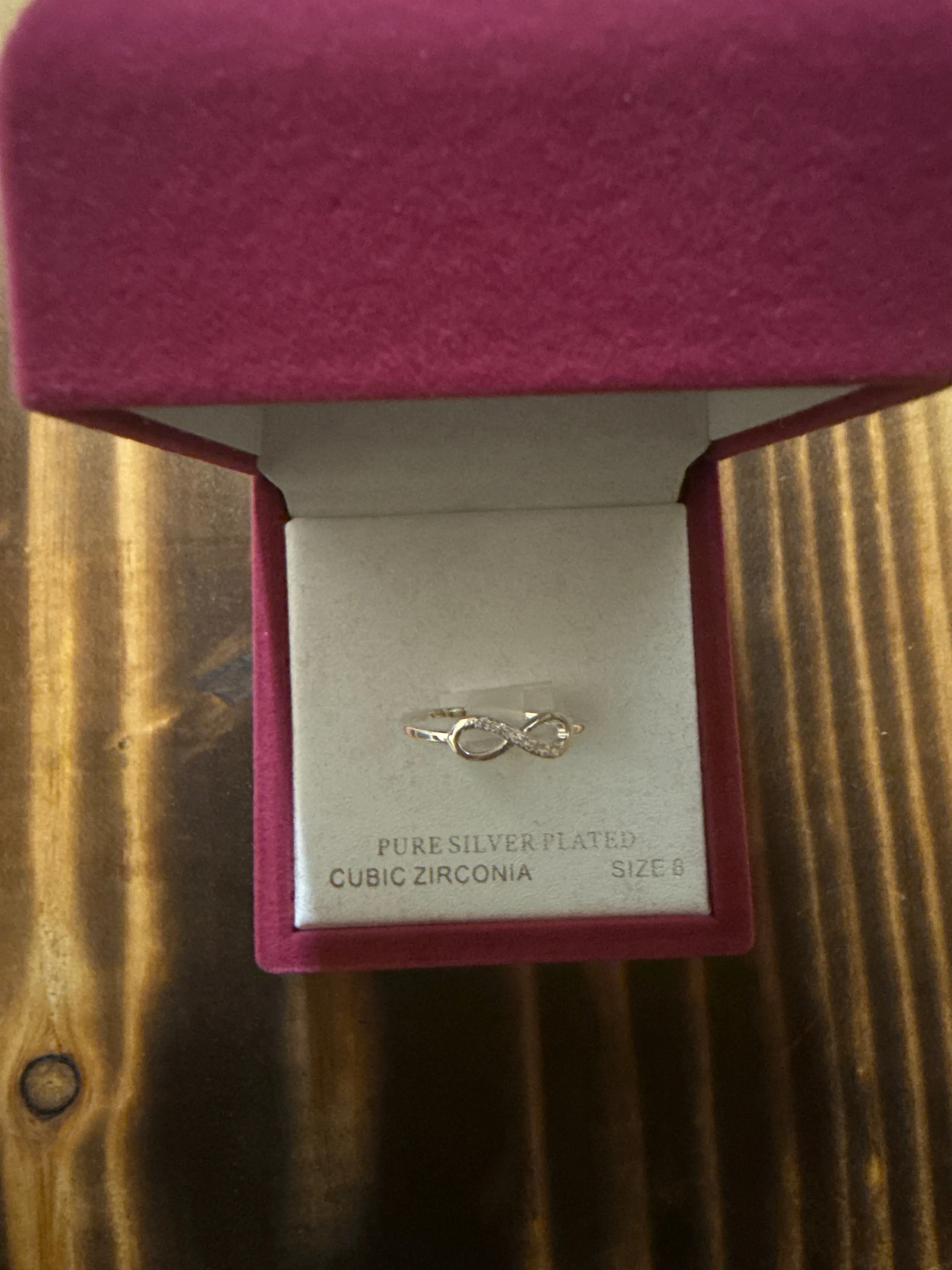 Sparkle Allure Infinity Symbol Ring
