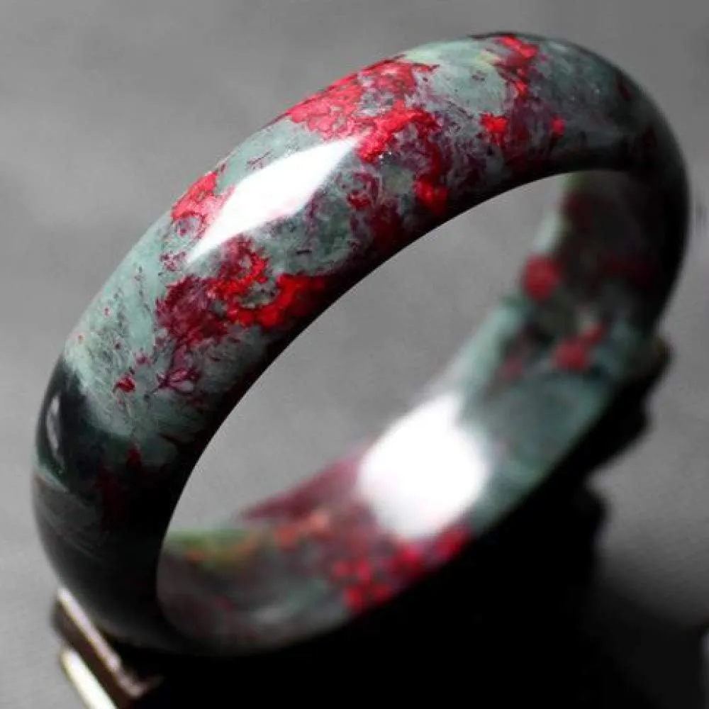 Women's Bracelet, Jade Bangle Bracelets for Women, Plum Blossom Peach Blossom Hand-Carved Jade Bracelet for Women Luck Amulet s 56-64mm,62-64mm,