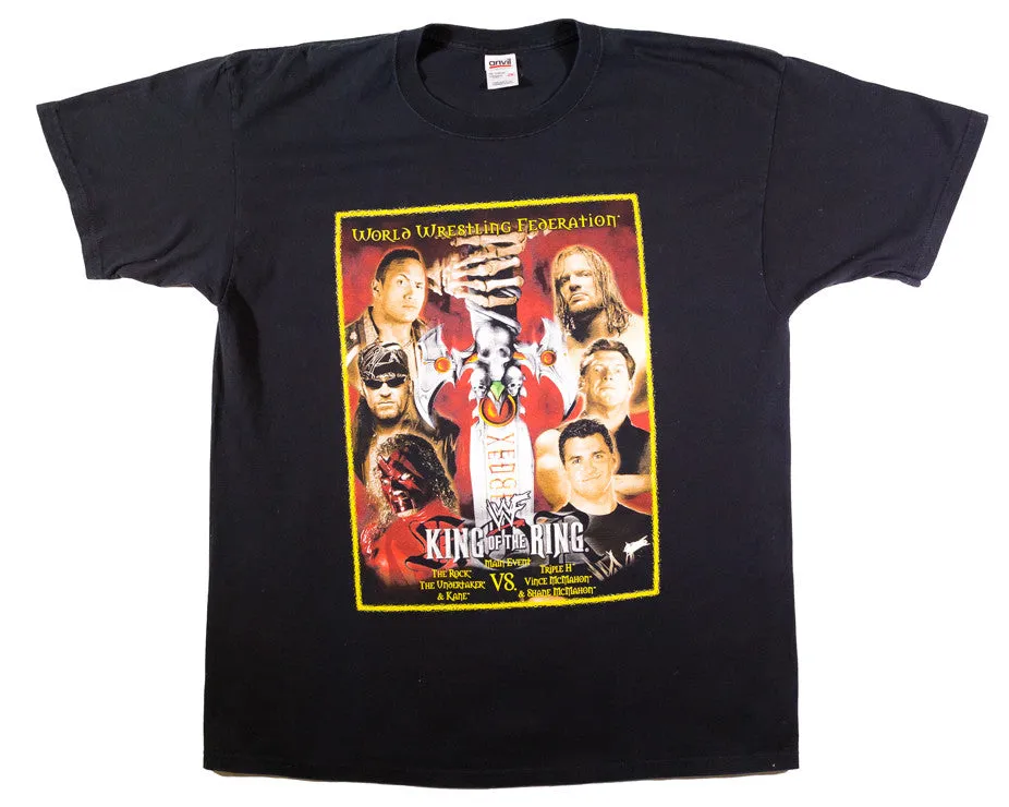 WWF KING OF THE RING 2000 VINTAGE T-SHIRT